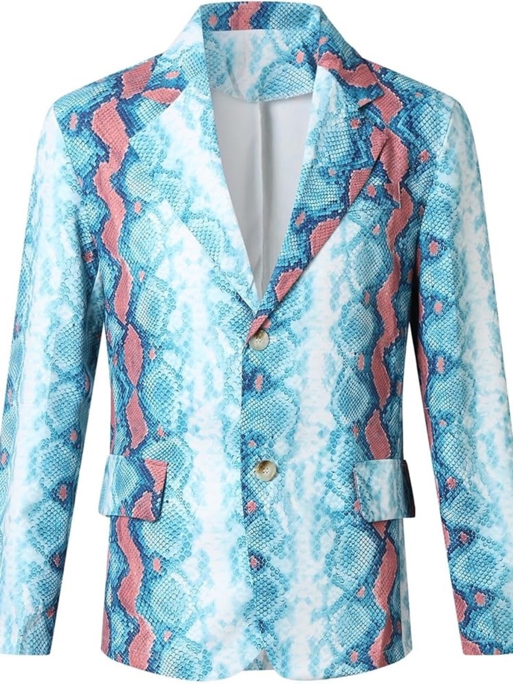 Snake Print Blazer